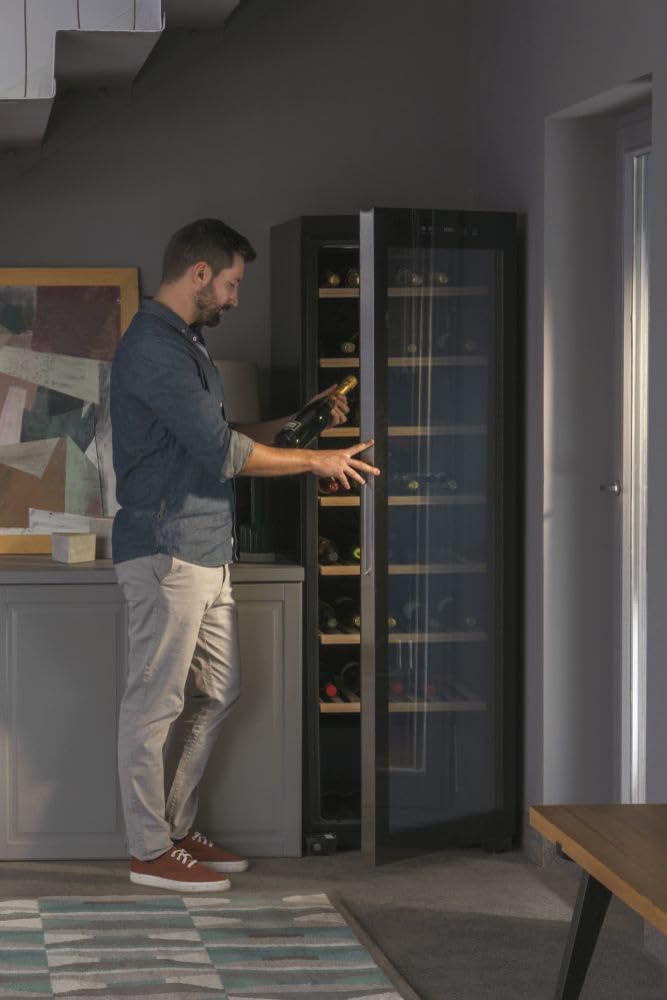 HAIER HWS188GAE Frigorifero Cantina 188 Bottiglie Nero