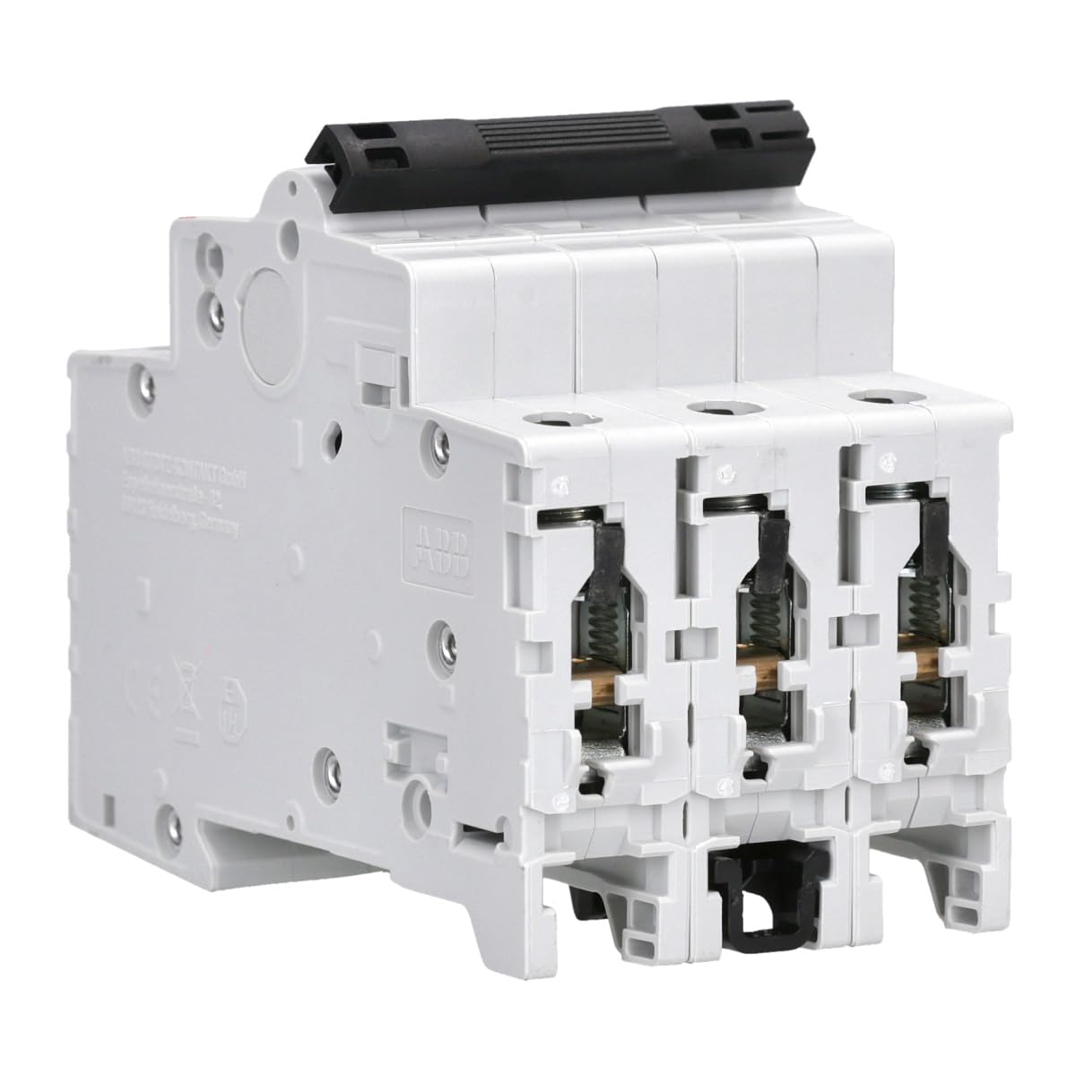 ABB S203-C32 Circuit Breaker showing wiring terminals