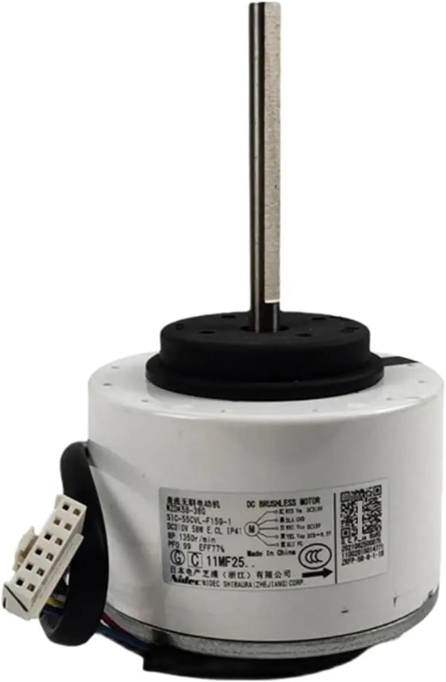 美的 エアコンモーター WZDK58-38G SIC-55CVL-F159-1 DC310V 58W ホワイトプラグ部品NEW Air エアコンモーター WZDK58-38G ファンモーター SIC-55CVL-F159-1