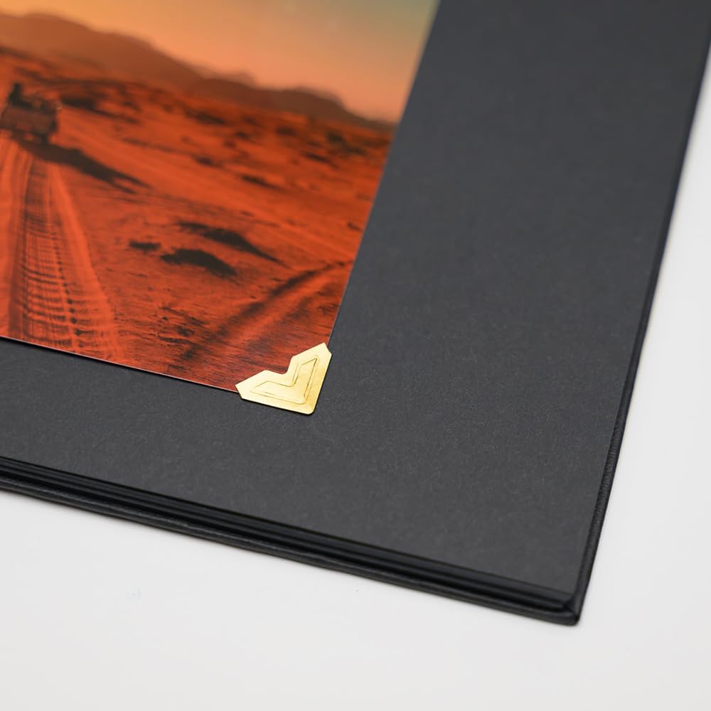 Semikolon - Self-Adhesive Photo Corners for Albums, 252 Pieces, Gold