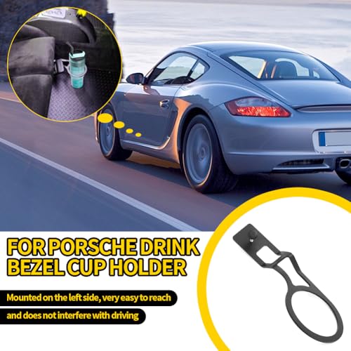 Portavasos para Porsche Cayman 987 y Boxster 986 miniatura 2