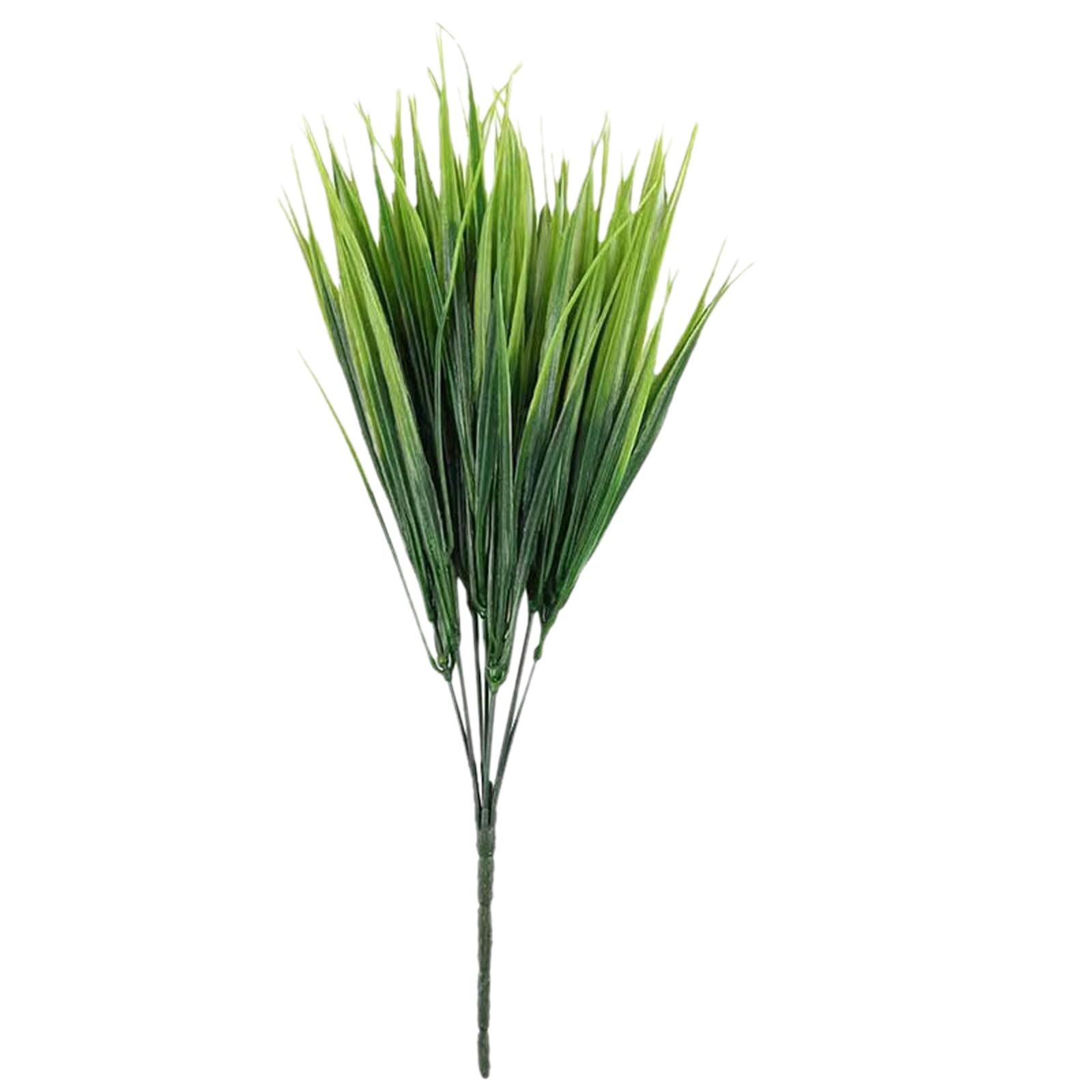 Zambuph Faux Grass Plant Alongside Fake Wheat Offers Unique Outdoor Office Appeal Vibrant Color. Faux Plants Outdoor Fresh And Sturdy Fake Tall Grass Bushes, green