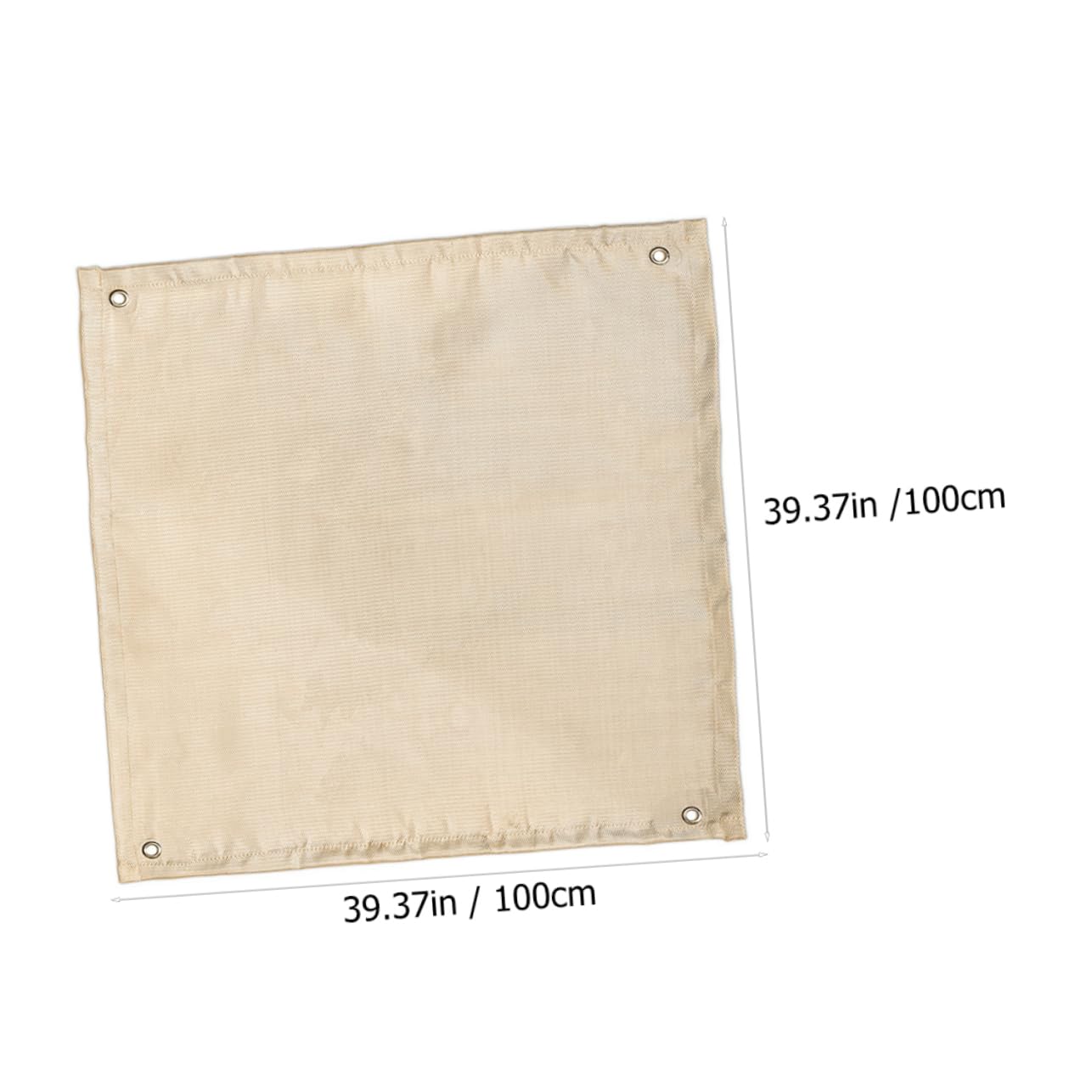 Mipcase 1Pc Fire Blanket for Outdoor Camping Fireproof Mat for Picnics and Bbqs Heat Insulation Protection Durable