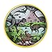 Prehistoric Land Dinosaur Pewter Leaning Puzzle