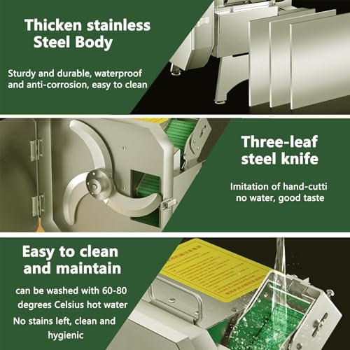 Cortadora Eléctrica Comercial para Verduras 200W miniatura 4