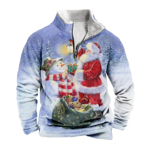 Sweat Homme Pull Doux en Coton Tendance Coupe Confortable Automne
