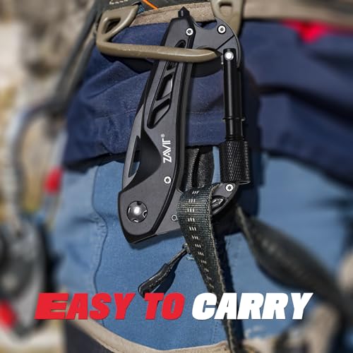 Gifts for Men, Multitool Carabiner with Pocket Knife Men Valentines Day, Mens Stocking Stuffers for Christmas, Stocking Stuffers for Dad Gifts from Daughter Son, Birthday Tools Gadgets for Him Husband image 7