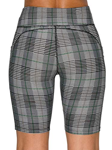 Image of ALWAYS Women's High Waist Bike Shorts - Athletic Workout Tummy Control Stretch Running Yoga Pants