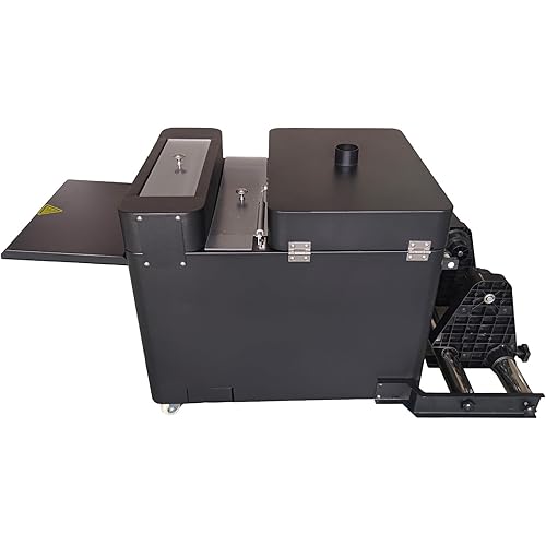 QOMOLANGMA A3 DTF Powder Shaking Machine Automatic TPU Adhesive Powder Shaker and Dryer All-in-One Machine for DTF Printer T-Shirt Printing