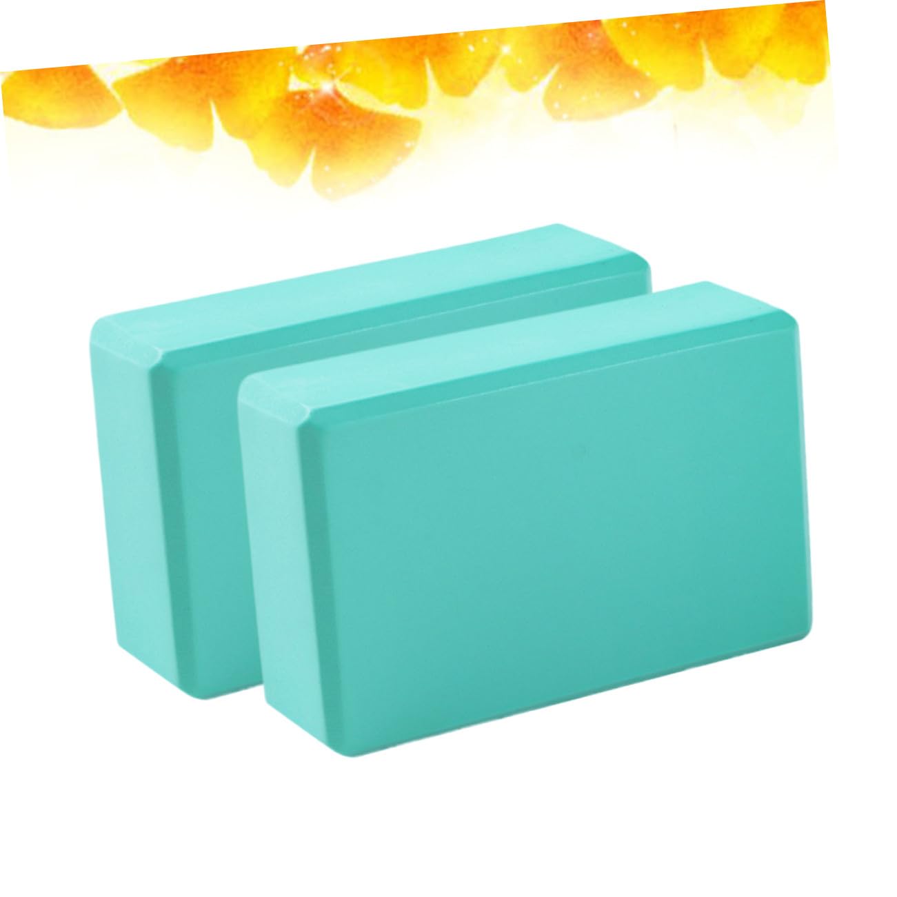 Coppia di Mattoncini Yoga in EVA ad Alta Densità, Set da 2 per Allenamento | Blocchetti per Yoga, Supporto Postura e Presa Facile, per Pratica Danza e Uso Domestico, Stabilità e Flessibilità