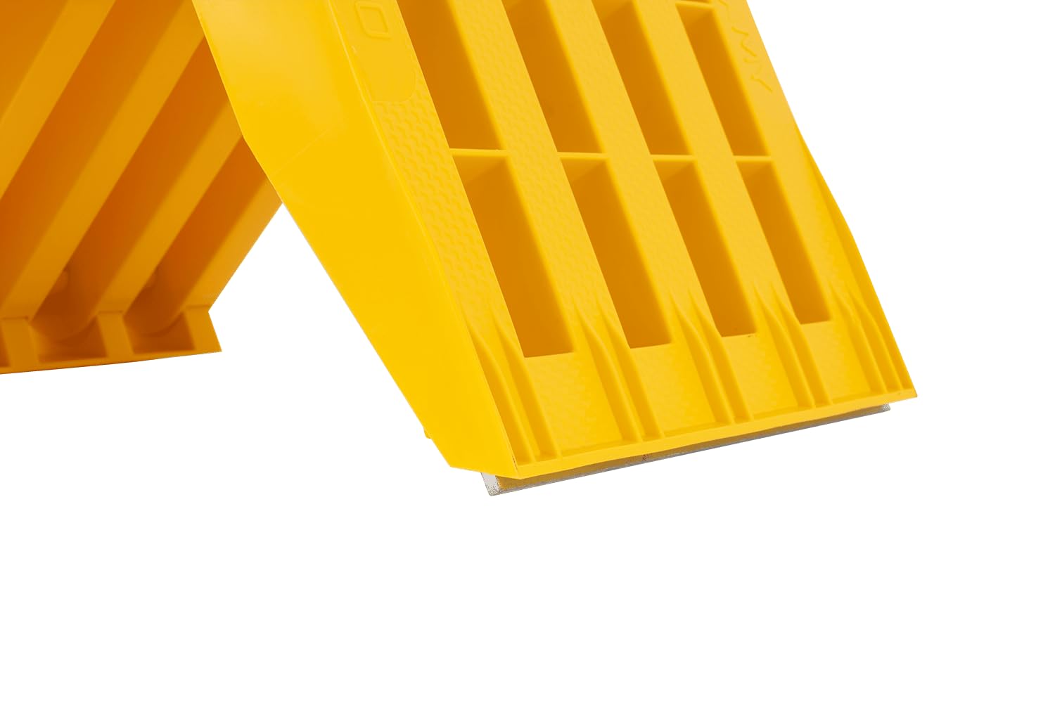 LOKHEN Cale de Roue Pliable ORIGAMY 56 de Hauteur 230 mm avec Support, Sabot de Blocage pour Poids Lourd, Camion et Grande Remorque, Cale de Sécurité