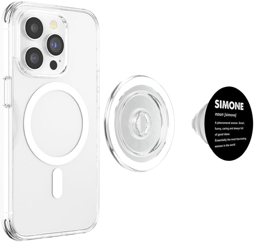 Simone Name PopSockets MagSafe PopGrip for iPhone
