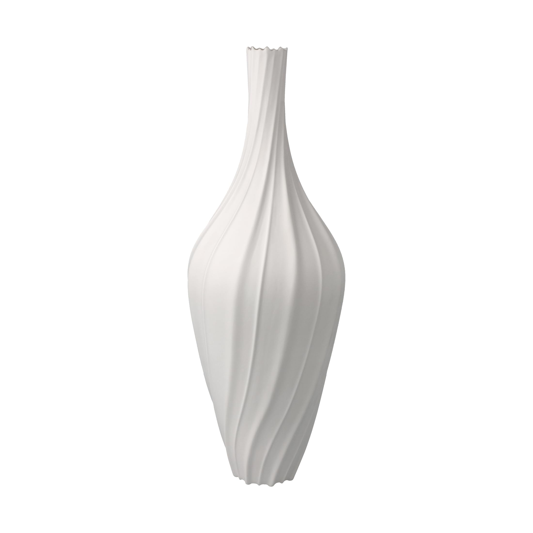 Vase en porcelaine Goebel Bahar stable pour grands bouquets sans risque de chute