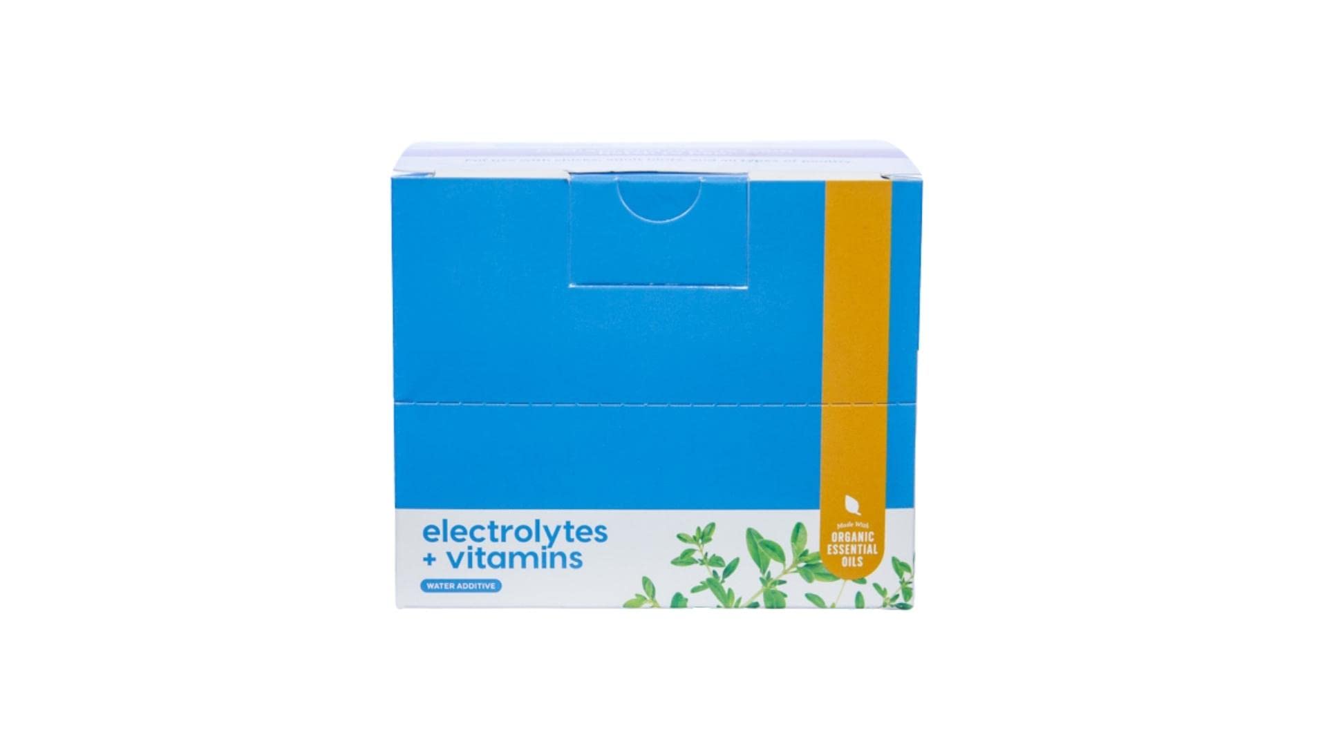 Strong Animals Electrolytes & Vitamins Rehydration for Backyard Flocks containing Thyme Essential Oils (30 Servings)