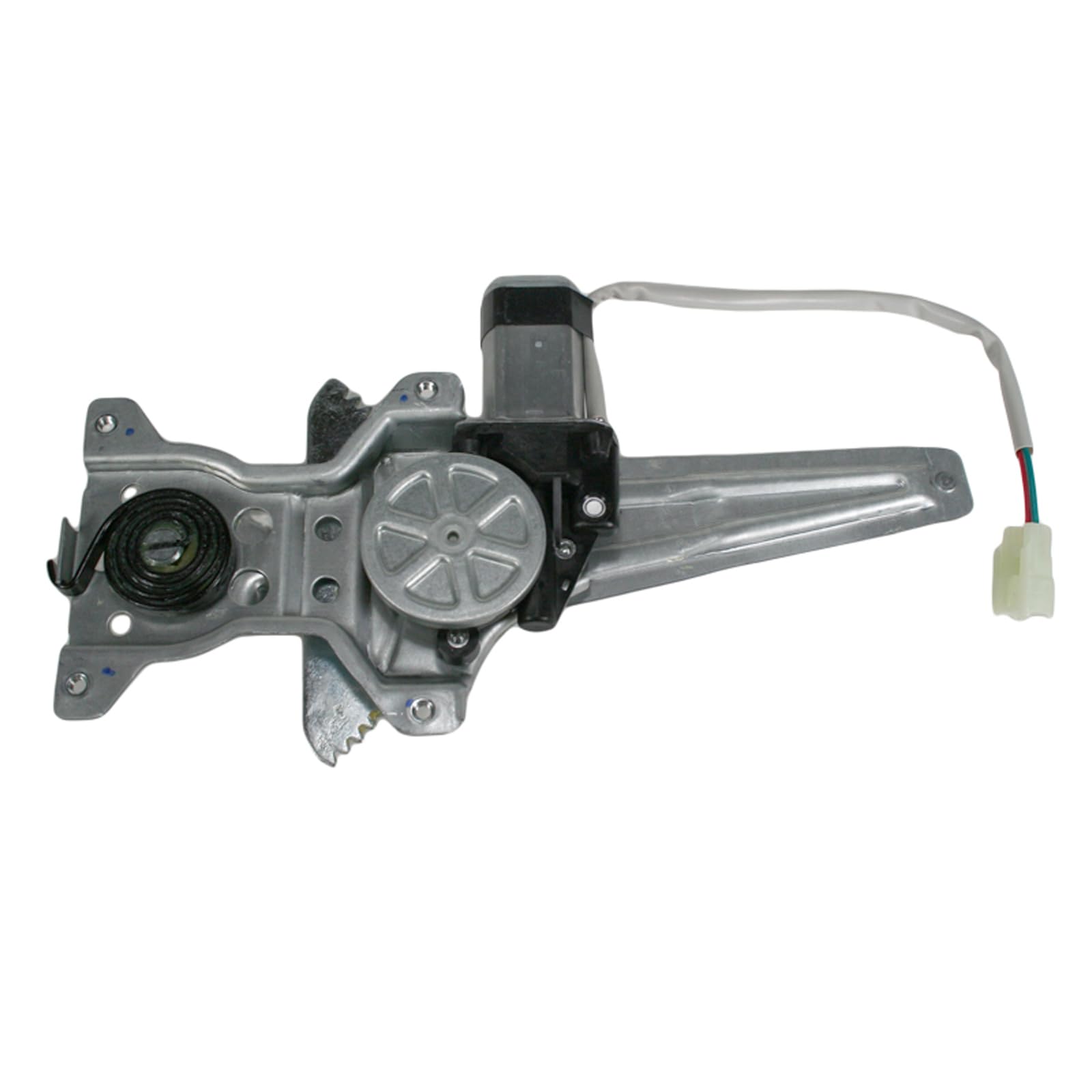 TRQ Rear Passenger Side Power Window Motor and Regulator Assembly Power