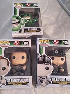 Funko Ghostbusters POP! Movies Collectors Set: Dr. Peter Venkman, Dr ...