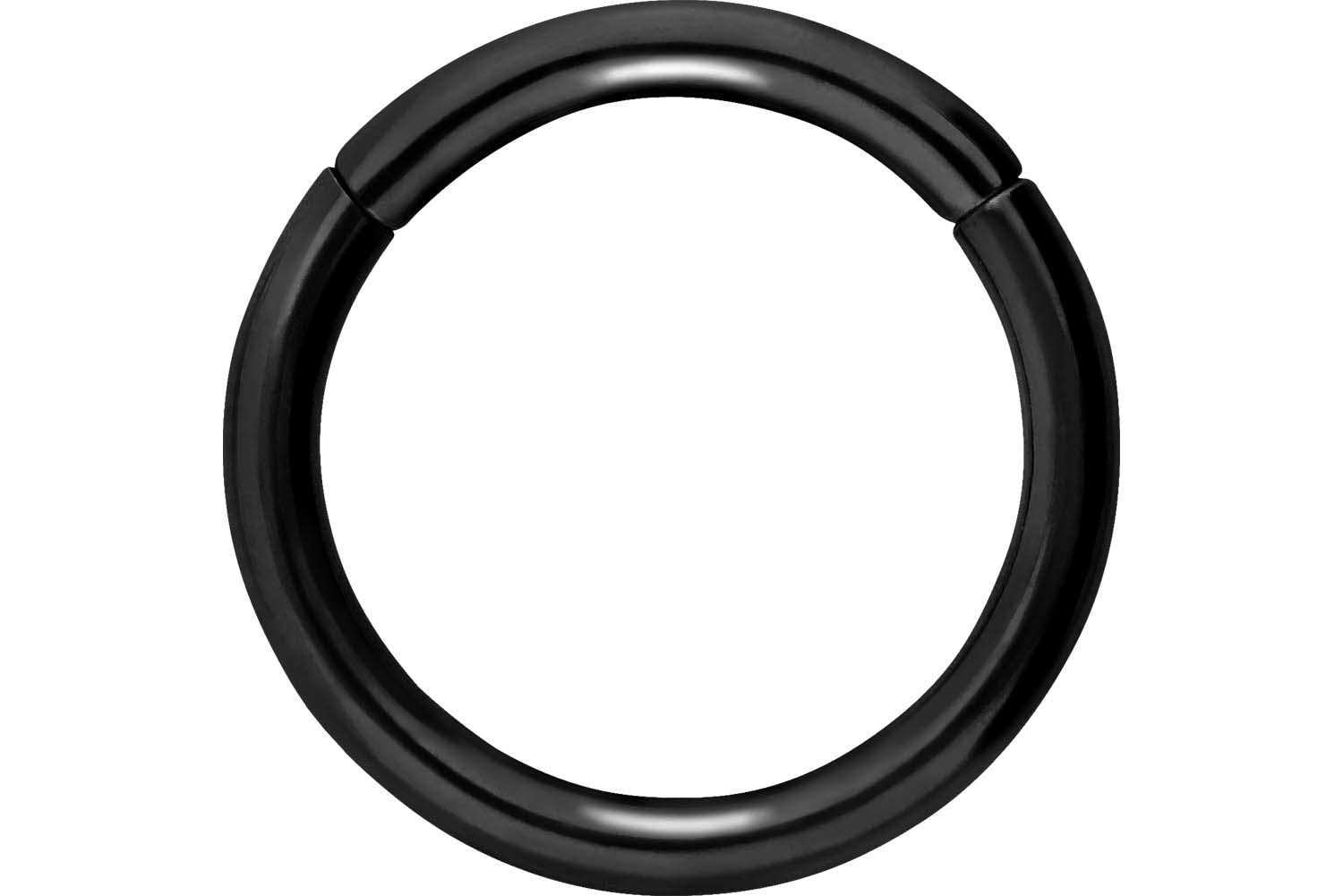 PIERCINGLINE Anillo segmento Clicker de acero quirúrgico – Piercing en oro, plata, rosa, negro o azul – para nariz, tabique, oreja, hélice o tragus — view 72