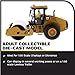 Diecast Masters 1:50 Caterpillar CS11 GC Soil Compactor | High Line Series Cat Trucks & Construction Equipment | 1:50 Scale Model Diecast Collectible | Diecast Masters Model 85589