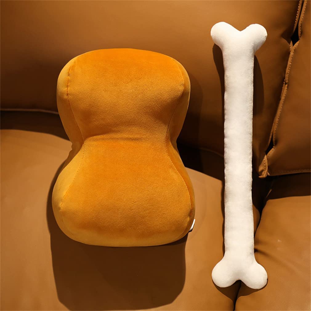 Amazon.co.jp: ぬいぐるみ 骨付き肉 クッション かわいい 鶏の足の骨と