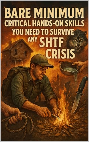 Bare Minimum Critical Hands On Skills You Need To Survive Any SHTF Crisis (Survival & Prepping Books)