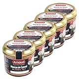 Lot 5x Mousse de canard au poivre vert - Bocal 90g
