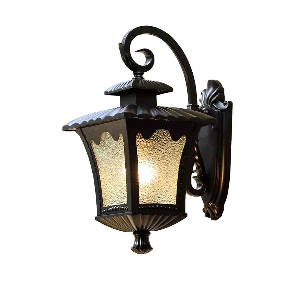UOPYNE Wall Lamps & Sconces American-style Simple Chuangyu Retro Outdoor Waterproof Wall Lamp, Use Beautiful Decorative Lighting for Courtyard Villa Vanity Lights