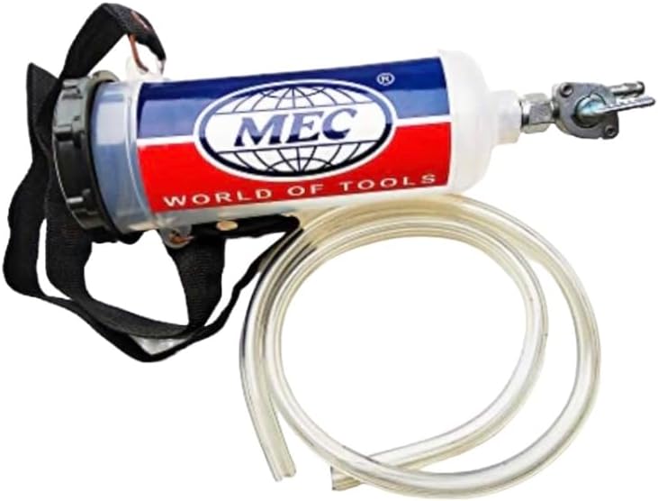 Mileage Testing Bottle with Aluminium Knob & Plastic Pipe (Mile Scanner-Mileage Correction Tool) Average Testing Bottle Portable Fuel Efficiency Gauge for Precise On-the-Go Performance Monitoring