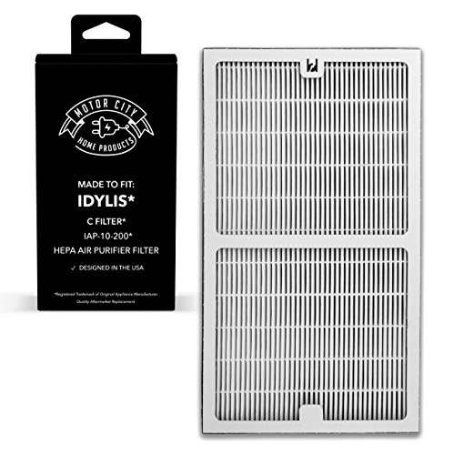 Motor City Home Products Idylis C Style Compatible HEPA Air Purifier Filter Brand Replacement (1)