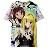 T-Shirts Anime Kotegawa Yui Nana Astar Deviluke T-shirt Imprimé Figure Anime...