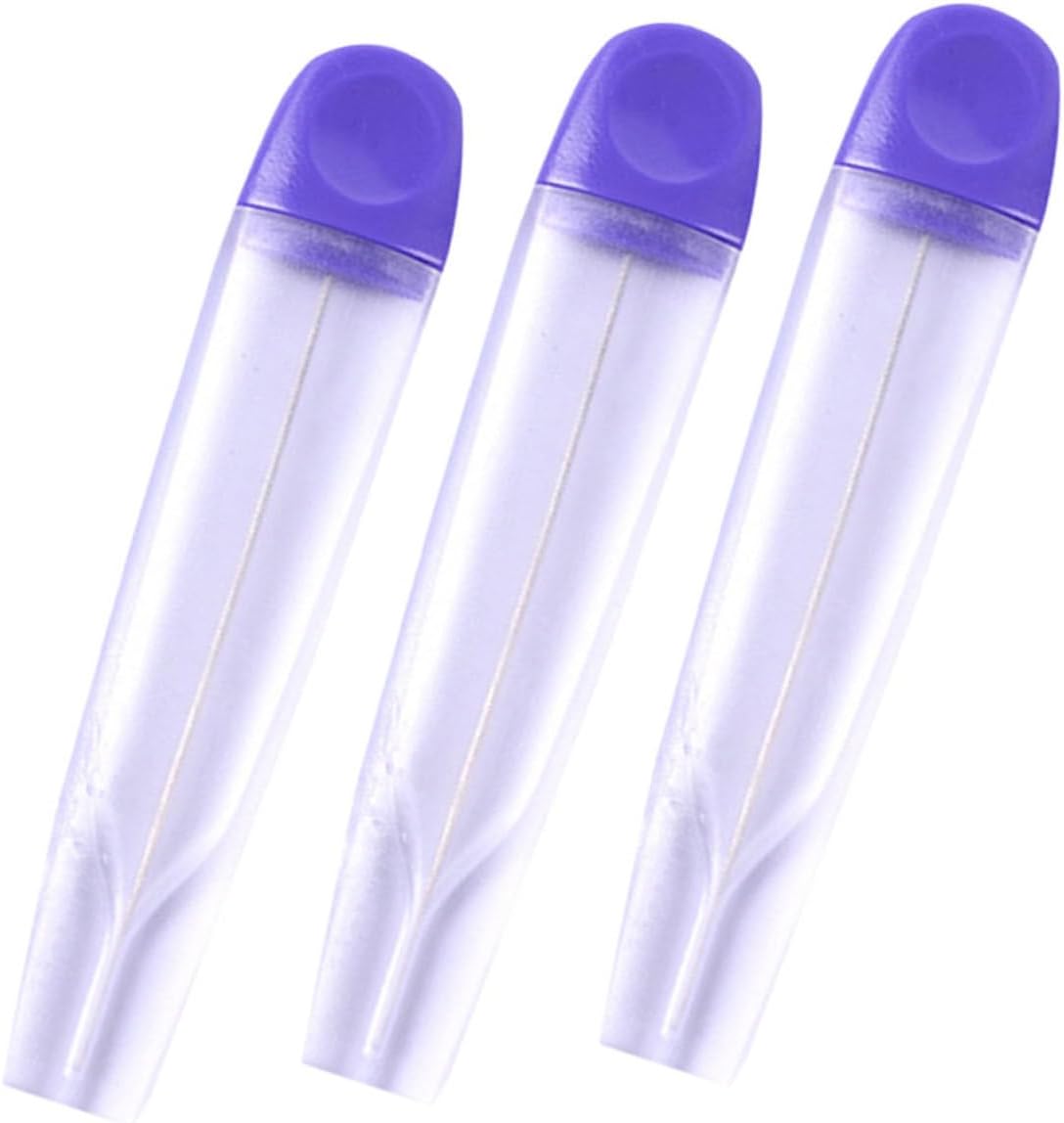 SECFOU 3sets Baking Testers Metal Cake Testers Non-slip Grip for Easy Cake Testing