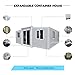 Generic Portable House Detachable Luxury Villa extendable Portable House Foldable Expandable Container House 40ft Container Homes prefabricated Home