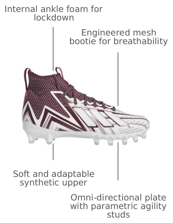 Image of Adidas Mens Freak 23 Inline Football Cleats