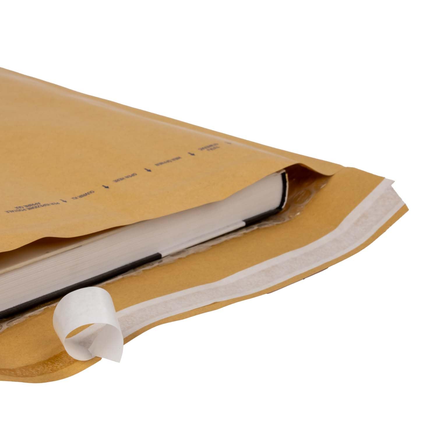 smiley pack Luftpolstertaschen Größe H8 Braun 290 x 370 mm – 200 Stück | Gepolsterte Versandtaschen mit Selbstklebeverschluss – passend für B4