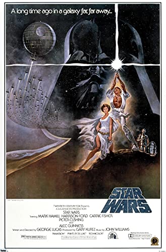 Trends International 24X36 Star Wars: A New Hope - Original One Sheet Wall Poster, 24