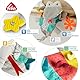 Fehn Handpuppe Baby Spielzeug Krokodil - Kuscheltier mit Rassel, Raschelpapier, Beißer und Quietsche - Babyspielzeug Handpuppe - Knisterspielzeug für Babys und Kleinkinder ab 6+ Monaten