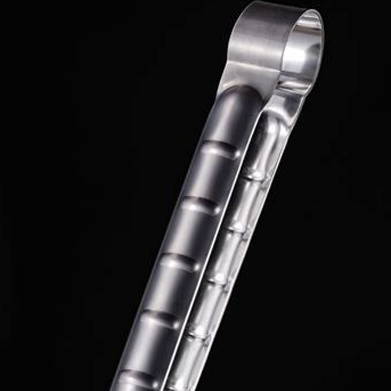 Pinze per Barbecue, pinze per Grigliare, Lunghe, in Acciaio Inox, per Cucinare cubetti di Ghiaccio e Cibo