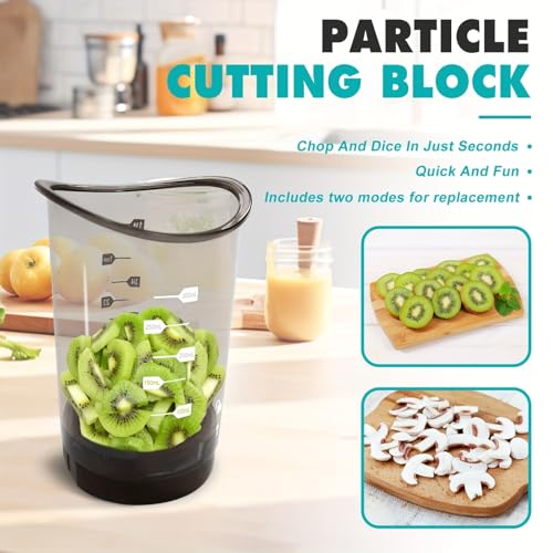 Cortador manual de frutas y verduras con contenedor miniatura 3