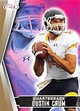 2022 Sage Low Series Gold #18 Dustin Crum Kent State Golden Flashes Prospect Football Trading Card in Raw (NM or Better) Condition