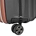 DELSEY PARIS Carrousel Hardside Expandable Luggage with Spinner Wheels, Black, Checked-Large 28 Inch
