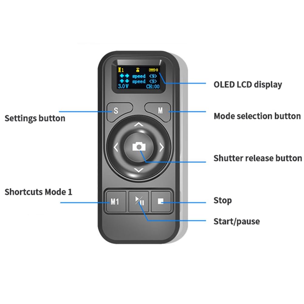YT-1200 Rotation Panoramique Télécommande Tête Motorisée à Inclinaison et à Rotation pour Trépied Électrique en Plastique pour Téléphones et Appareils Photo