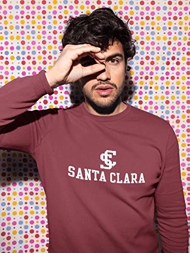 CreateMyTee | Santa Clara University Crewneck Sweatshirt3