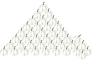 Small White Paint-able Fake Pumpkins for DIY