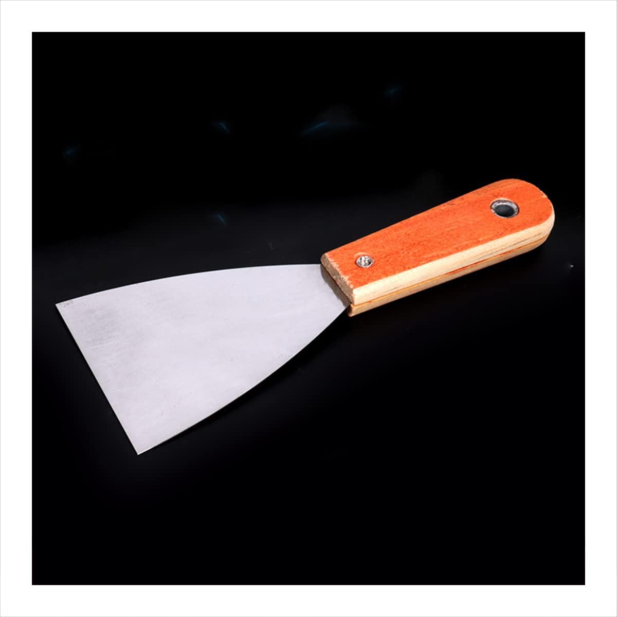 Putty Scrapers Knife,Putty Knife Stainless Steel Cleaning Shovel Putty Knife Scrapers for Remove Wallpaper DIY Decoration Paint Cleaning,6inch (Size : 3inch)