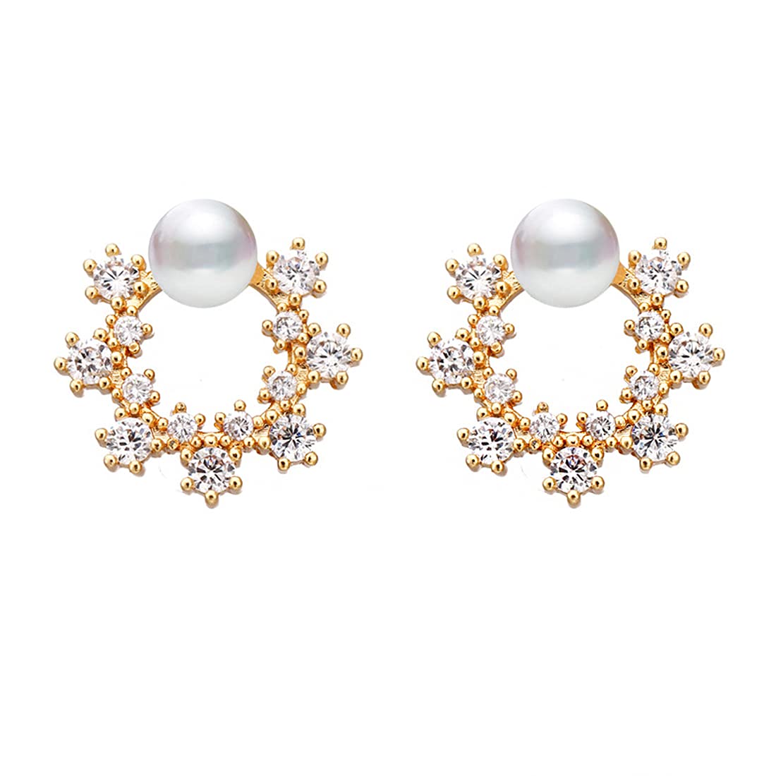 See full amazon price history chart for Yellow Chimes Latest Fashion Gold Plated Crystal Pearl Design Stud Earrings for Women and Girls, Medium (YCFJER-PRLSTUD-GL) Yellow Chimes Latest Fashion Gold Plated Crystal Pearl Design Stud Earrings for Women and Girls, Medium (YCFJER-PRLSTUD-GL) (B09B9GW1TZ) Amazon Price History, Amazon Price Tracker