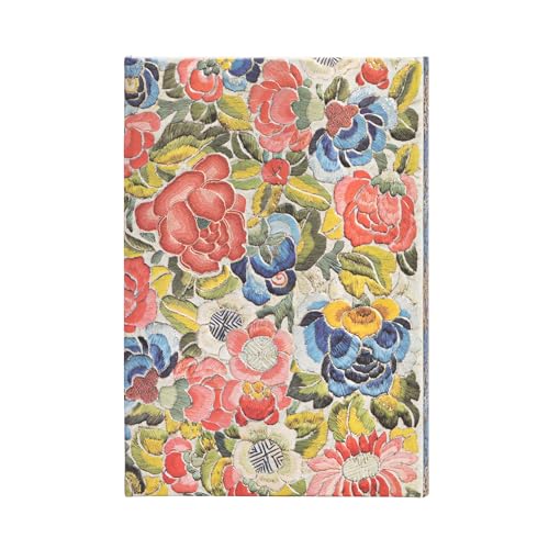 Pear Garden Mini Lined Hardcover Journal, 176pg, 85GSM by Paperblanks (Peking Opera Embroidery) image 5