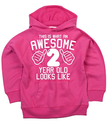Sweat à capuche rose fushia enfant pour les sorties au parc et les jeux en plein air