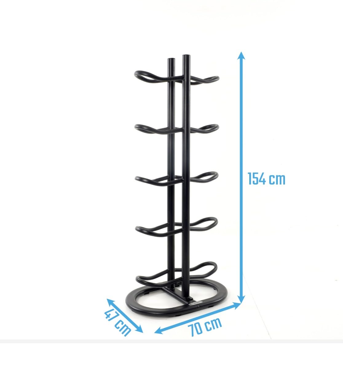 Muscle Power Étagère de rangement pour 10 balles de médecine LUXE