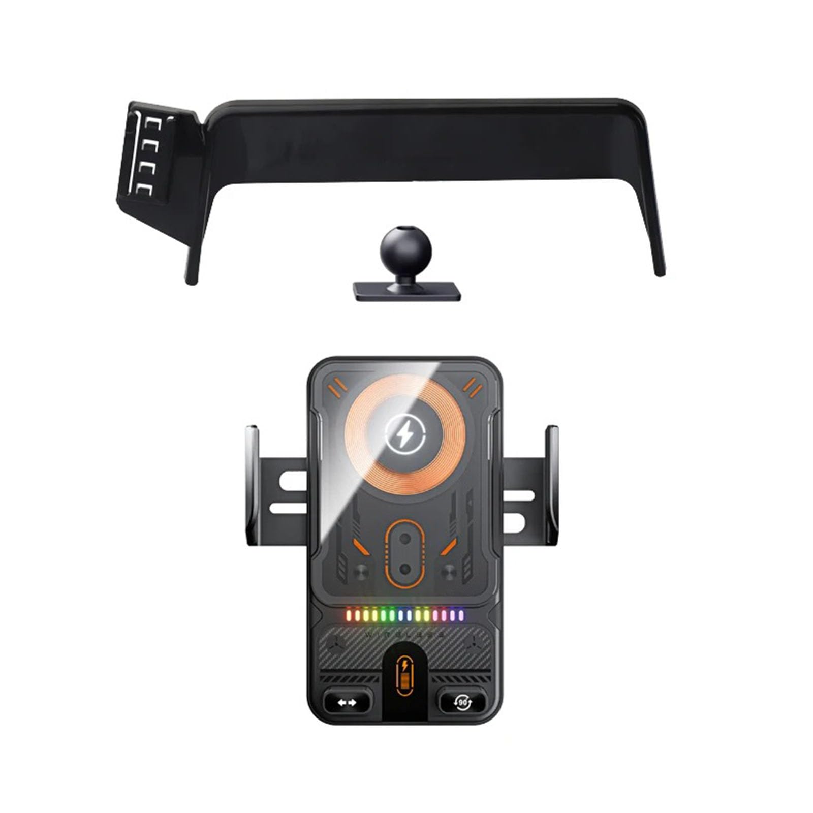 MOGFLMAN Car Phone Holder for Nissan Juke 2019-2023, LHD Car Phone Holder
