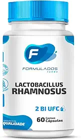 Lactobacillus Rhamnosus, 2 Bilhões UFC, 60 Cápsulas Gastroresistentes, Formulados Farma