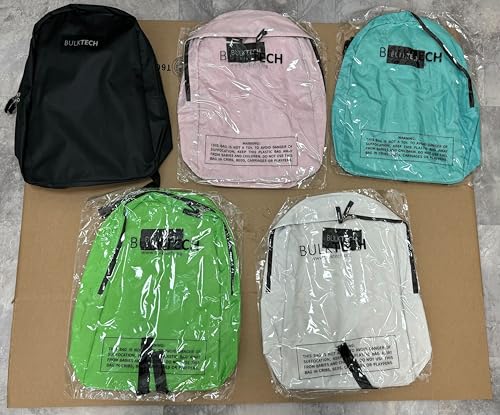 20 Pack Bulk Backpacks, Wholesale 17-Inch Lightweight Bookbags for Kids, Adults, School, Classroom, Travel, Gym Supplies with 1 Large Pocket, Perfect for Events, Corporate Bundles, Mix2